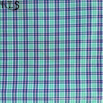 100% Cotton Poplin Yarn Dyed Fabric Rlsc50-13